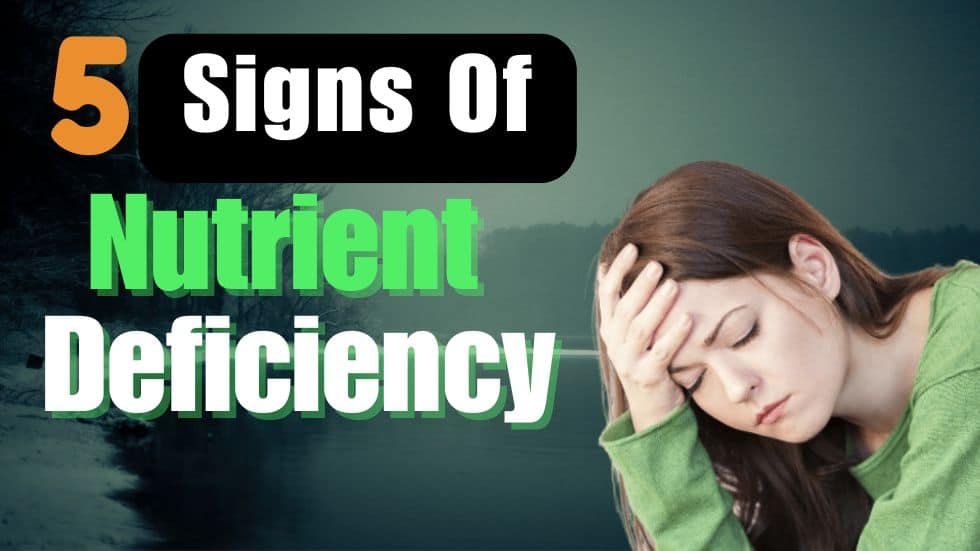 Signs Of Nutrient Deficiency