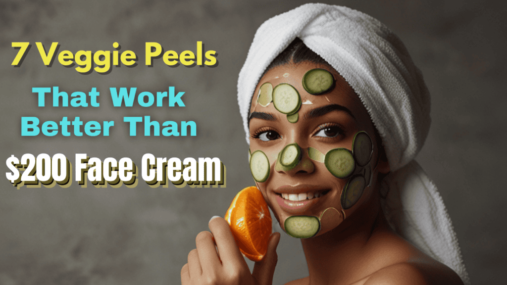 vegetable peels for skin